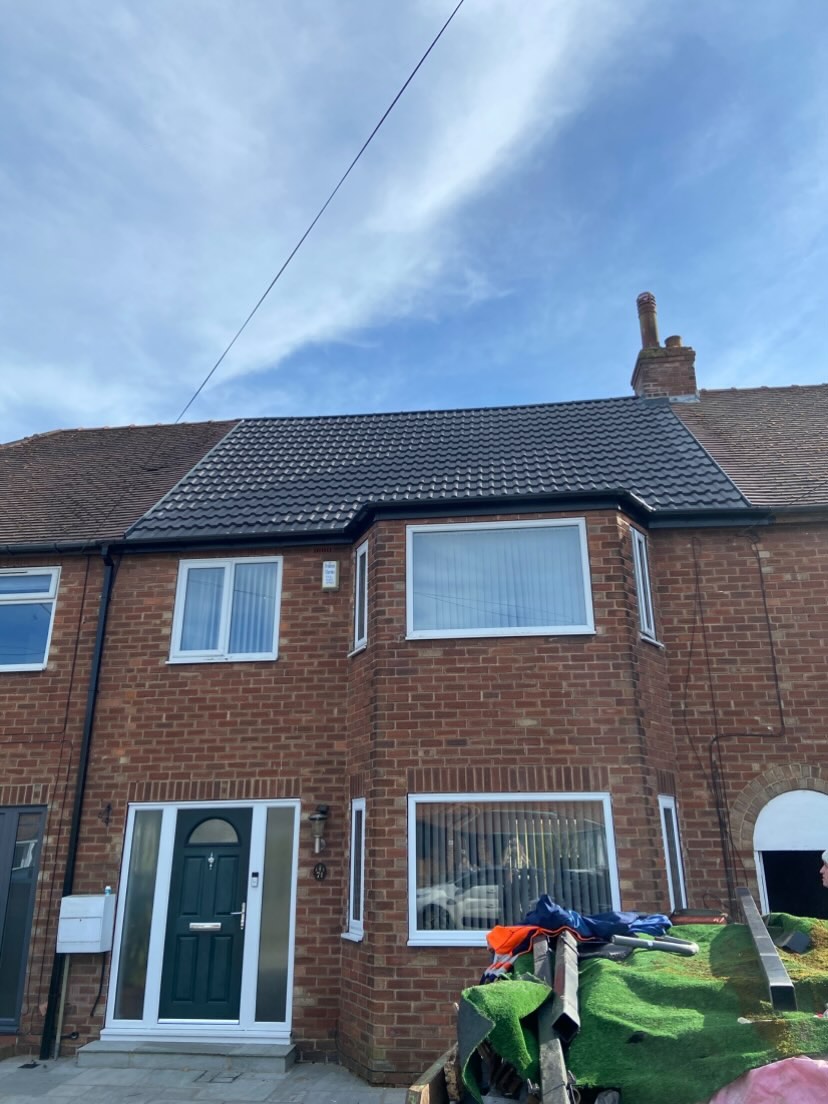 Completed tiled roof by Hull & East Riding Roofing